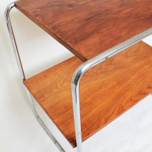 original “Bauhaus” chrome table