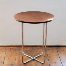 Chromovaný stoleček