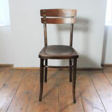 originální zdobná ohýbaná židle Kohn